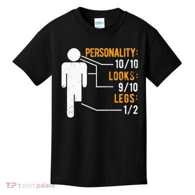 Funny Amputee Design Kids T-Shirt