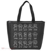 Funny Algebra Dance Graph Figures Math Equation Tote Bag thumb 0