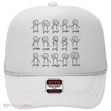 Funny Algebra Dance Graph Figures Math Equation Hat
