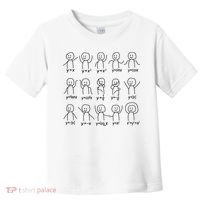 Funny Algebra Dance Graph Figures Math Equation Toddler T-Shirt thumb 0
