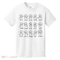 Funny Algebra Dance Graph Figures Math Equation Kids T-Shirt thumb 0