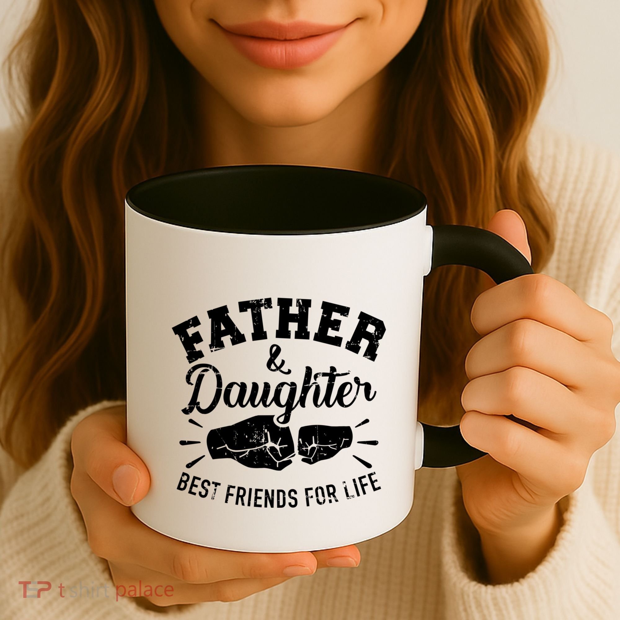 Father And Daughter Best Friends For Life Coffee Mug