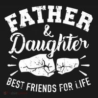 Father And Daughter Best Friends For Life Baby Bodysuit thumb 2