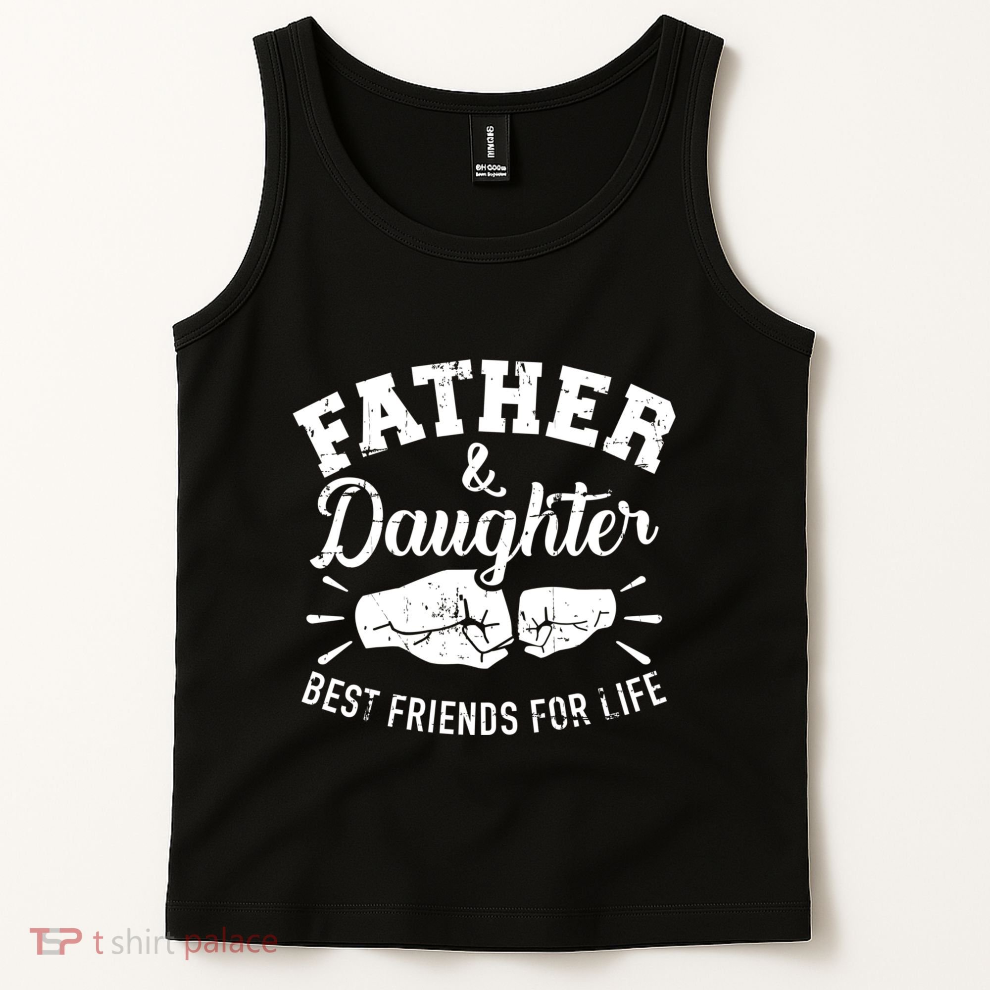Father And Daughter Best Friends For Life Tank Top