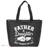 Father And Daughter Best Friends For Life Tote Bag thumb 0