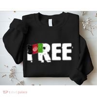 Free Afghanistan Distressed Flag Sweatshirt thumb 2