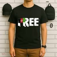 Free Afghanistan Distressed Flag T-Shirt thumb 6