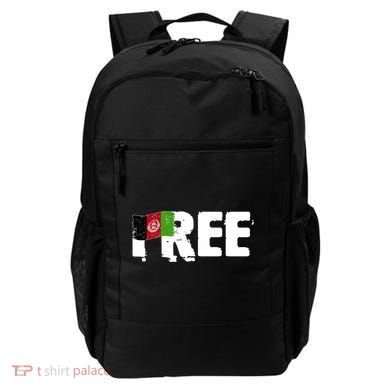 Free Afghanistan Distressed Flag Backpack