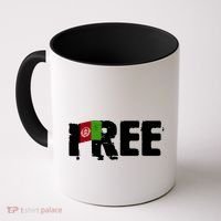 Free Afghanistan Distressed Flag Coffee Mug thumb 0