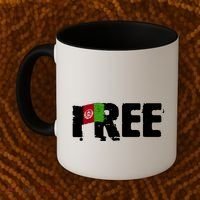 Free Afghanistan Distressed Flag Coffee Mug thumb 2