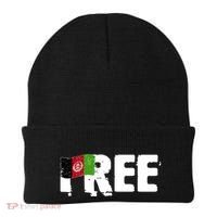 Free Afghanistan Distressed Flag Beanie thumb 0
