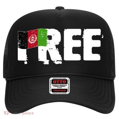 Free Afghanistan Distressed Flag Hat