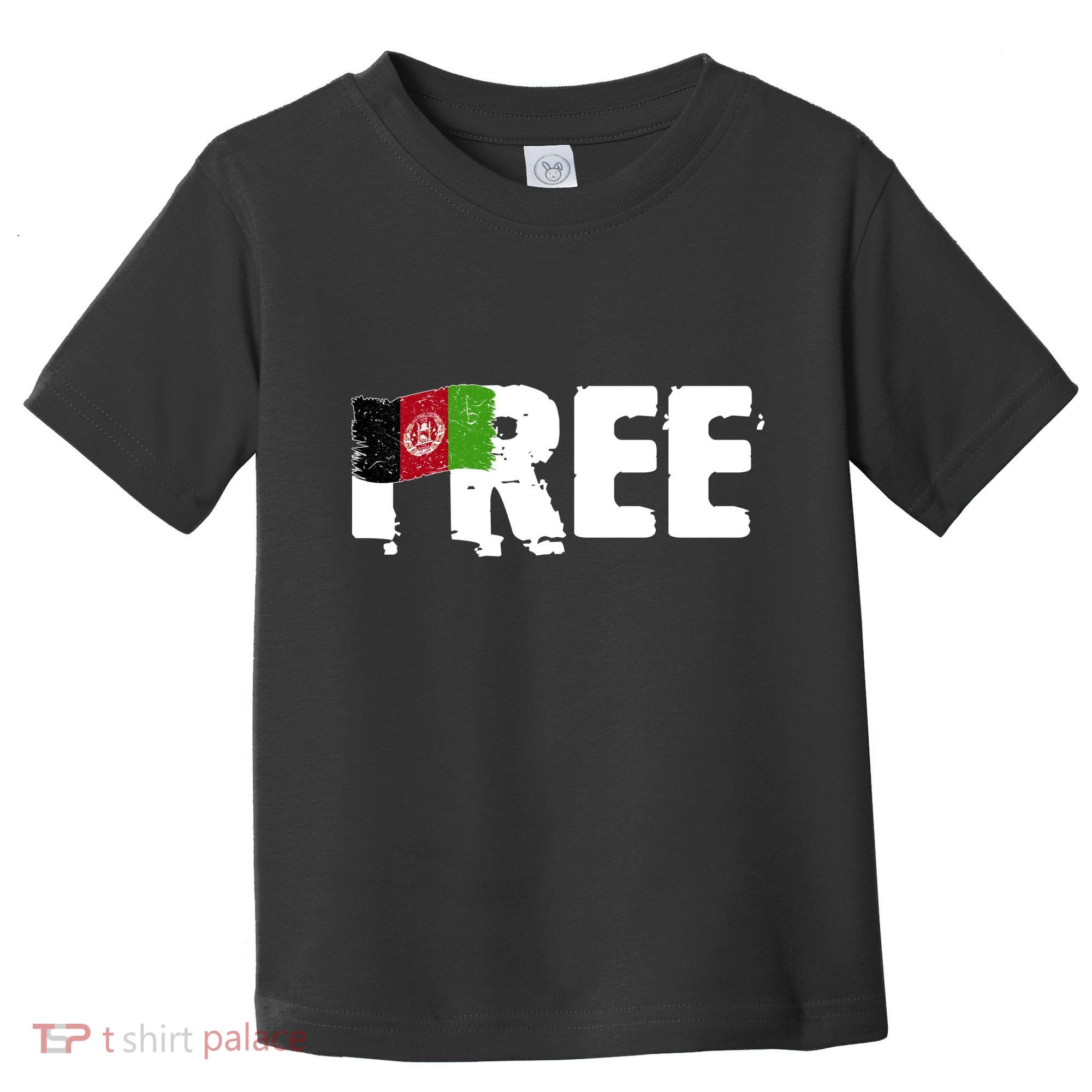Free Afghanistan Distressed Flag Toddler T-Shirt
