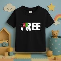Free Afghanistan Distressed Flag Toddler T-Shirt thumb 3