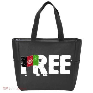 Free Afghanistan Distressed Flag Tote Bag