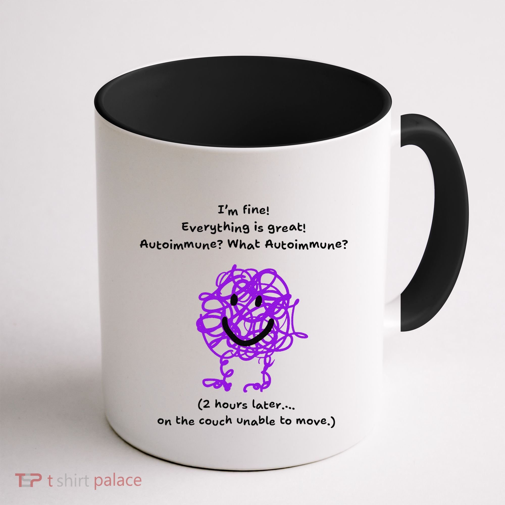 Fun Autoimmune Do Too Much Coffee Mug