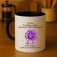 Fun Autoimmune Do Too Much Coffee Mug thumb 4