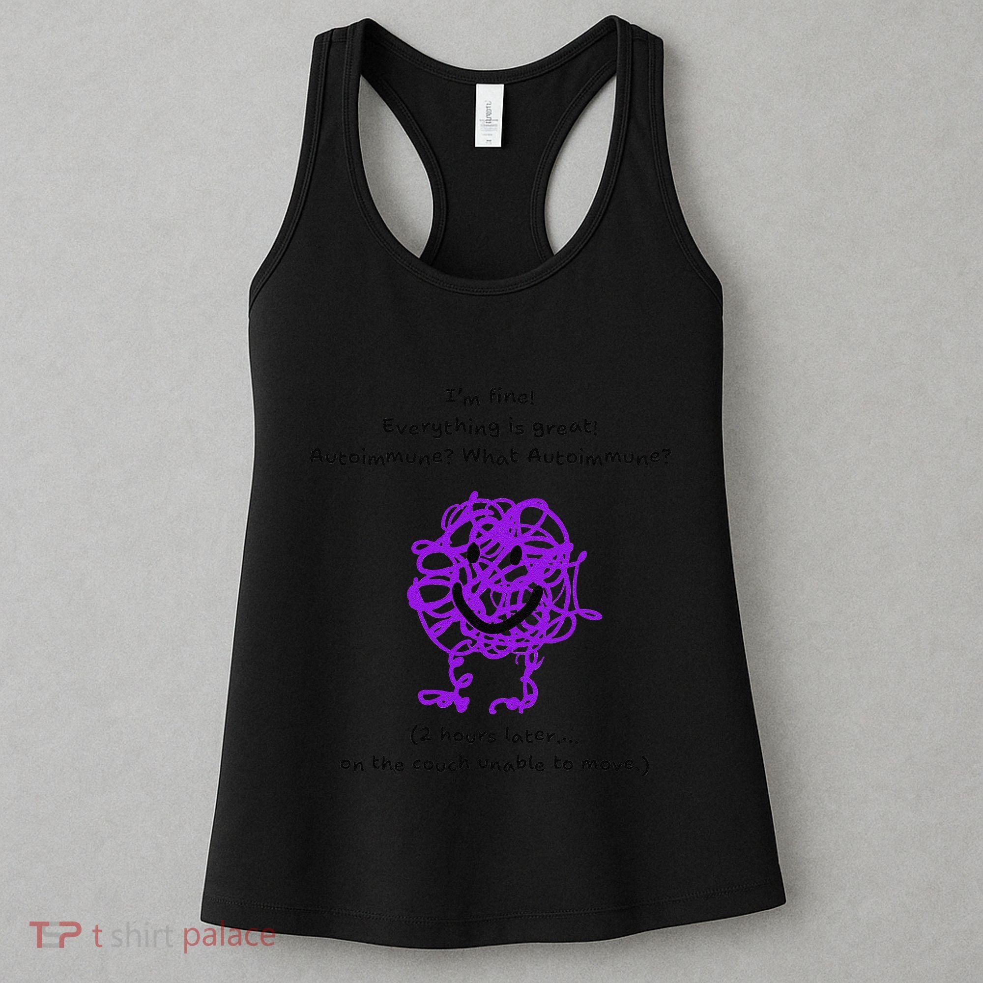 Fun Autoimmune Do Too Much Women's Tank Top