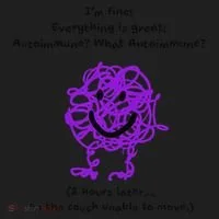Fun Autoimmune Do Too Much Hat thumb 2
