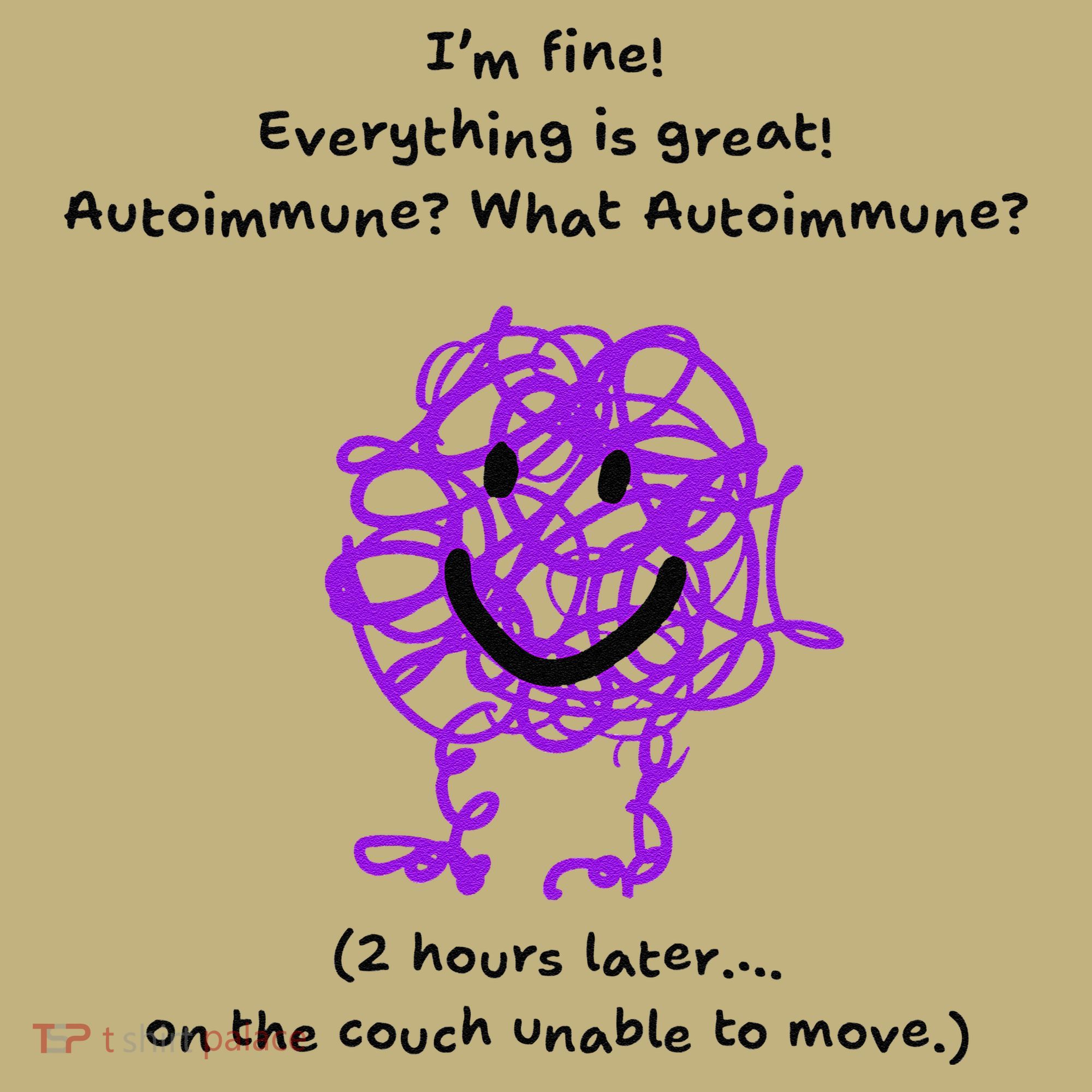 Fun Autoimmune Do Too Much Hoodie