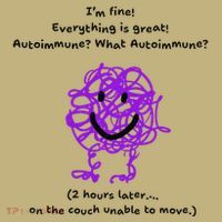 Fun Autoimmune Do Too Much Mousepad thumb 1