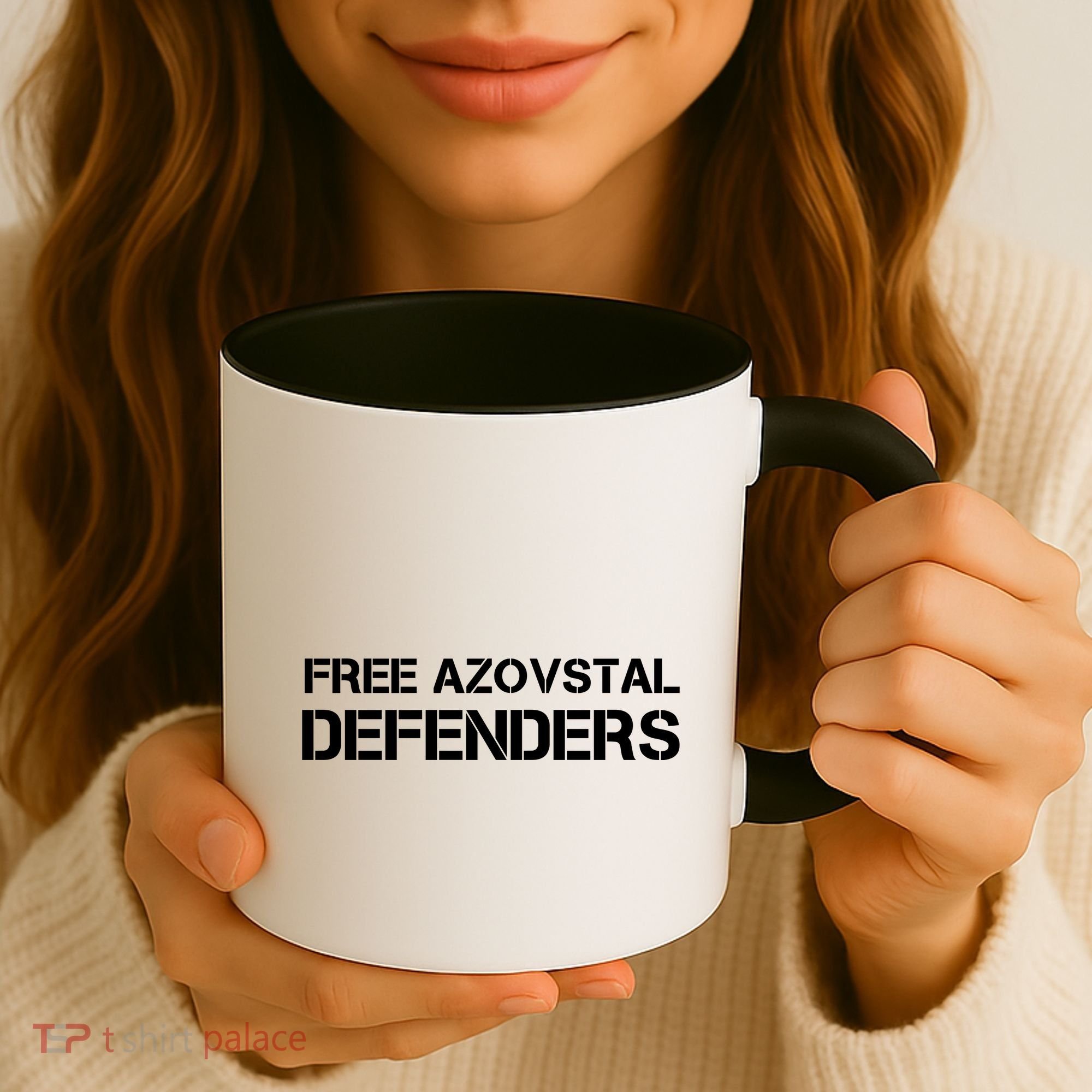 Free Azovstal Defenders Coffee Mug