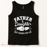 Father And Daughter Best Friends For Life Tank Top thumb 2