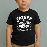 Father And Daughter Best Friends For Life Toddler T-Shirt thumb 2