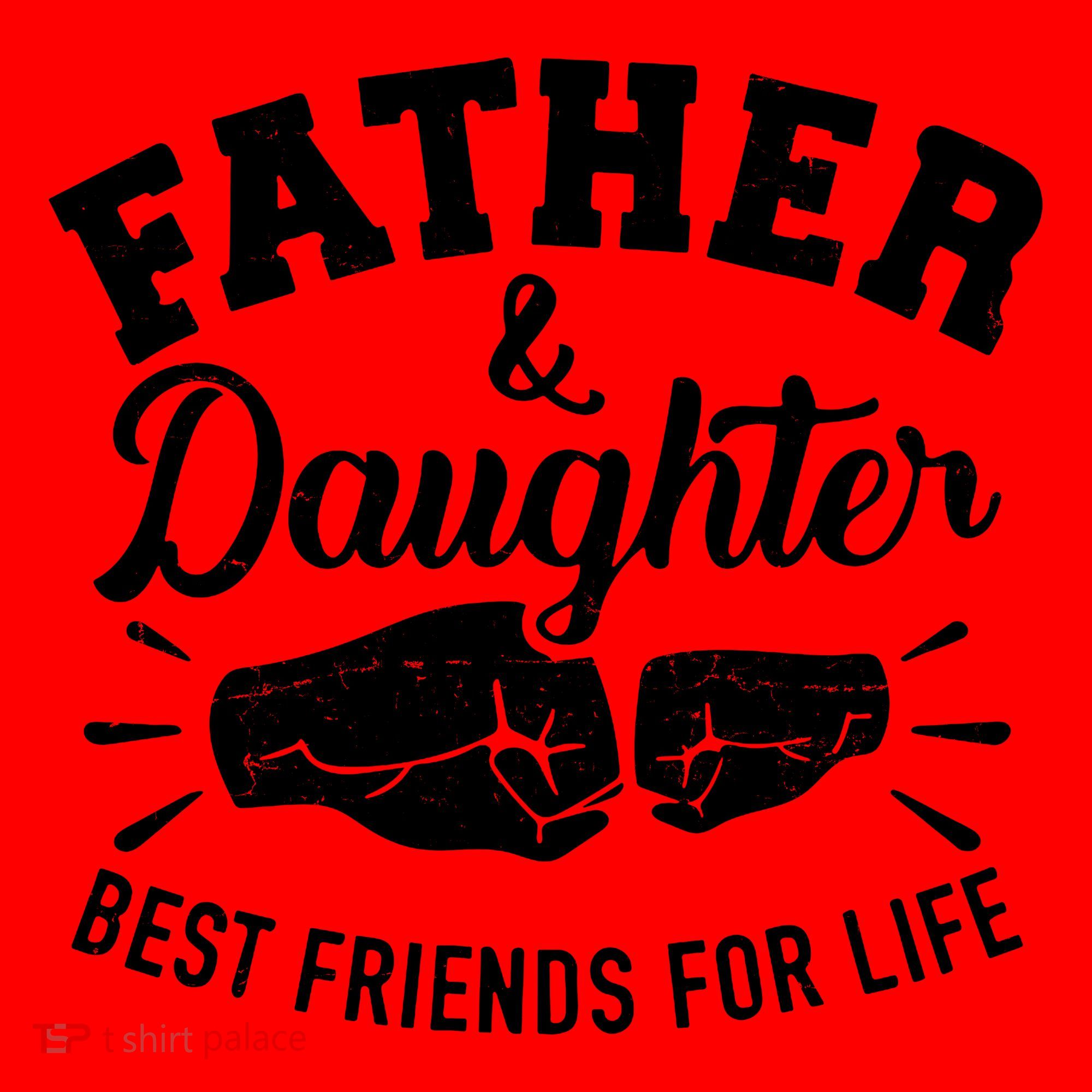 Father And Daughter Best Friends For Life Santa Hat