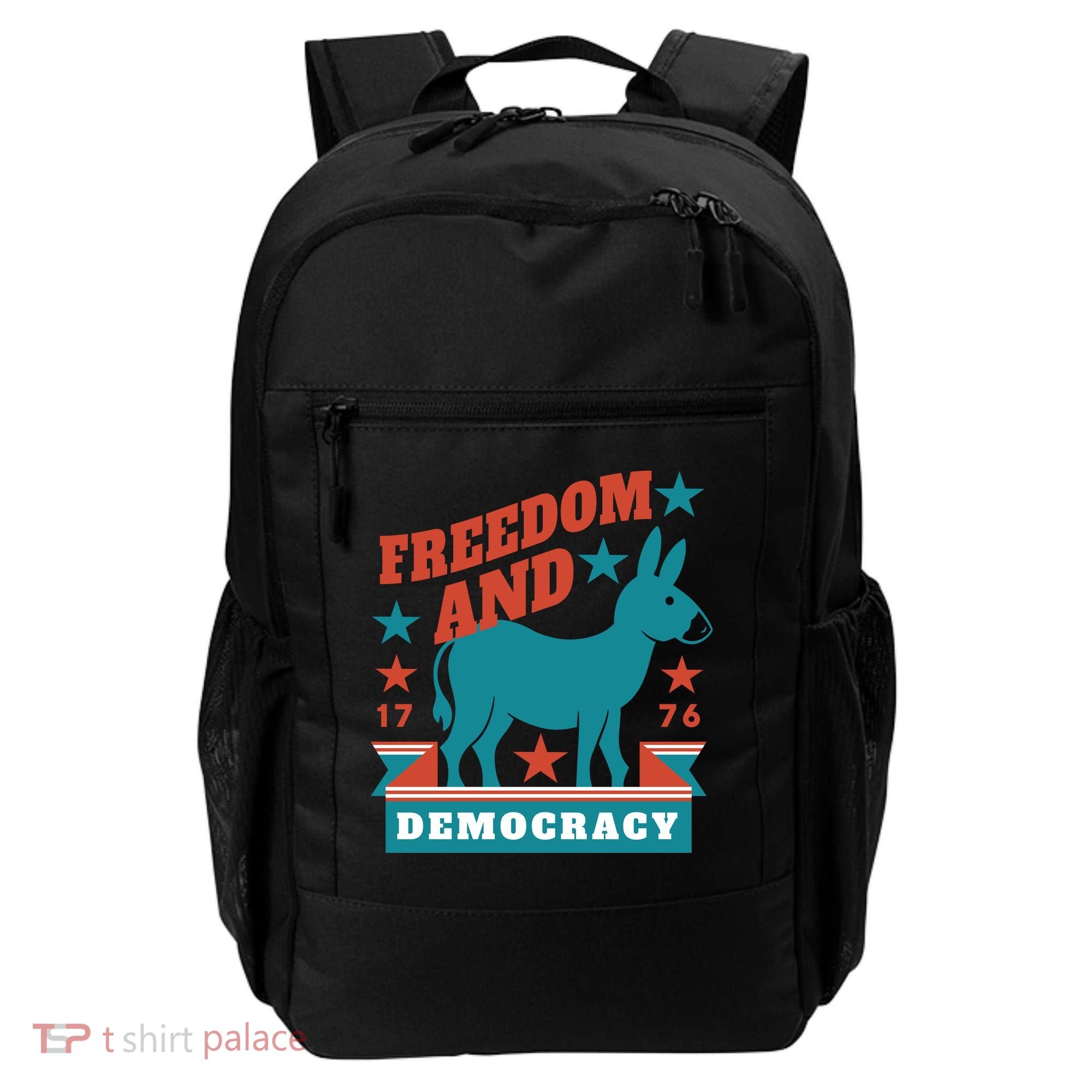 Freedom And Democracy Political Democrat Backpack