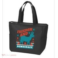 Freedom And Democracy Political Democrat Tote Bag thumb 3