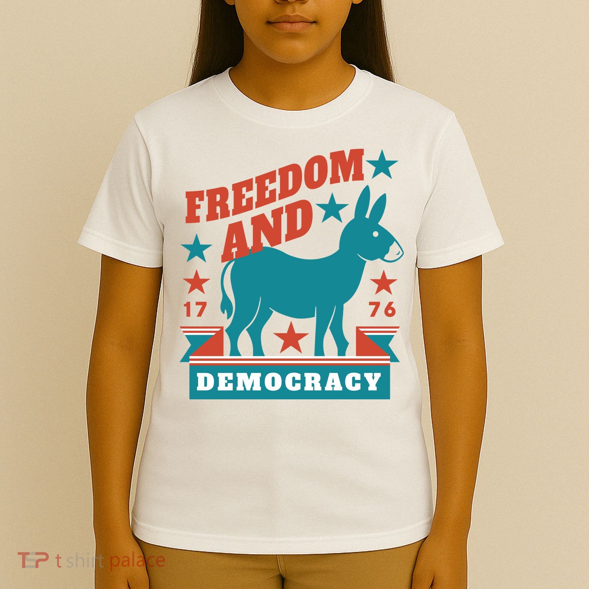 Freedom And Democracy Political Democrat T-Shirt