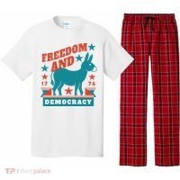 Freedom And Democracy Political Democrat Pajama Set thumb 0
