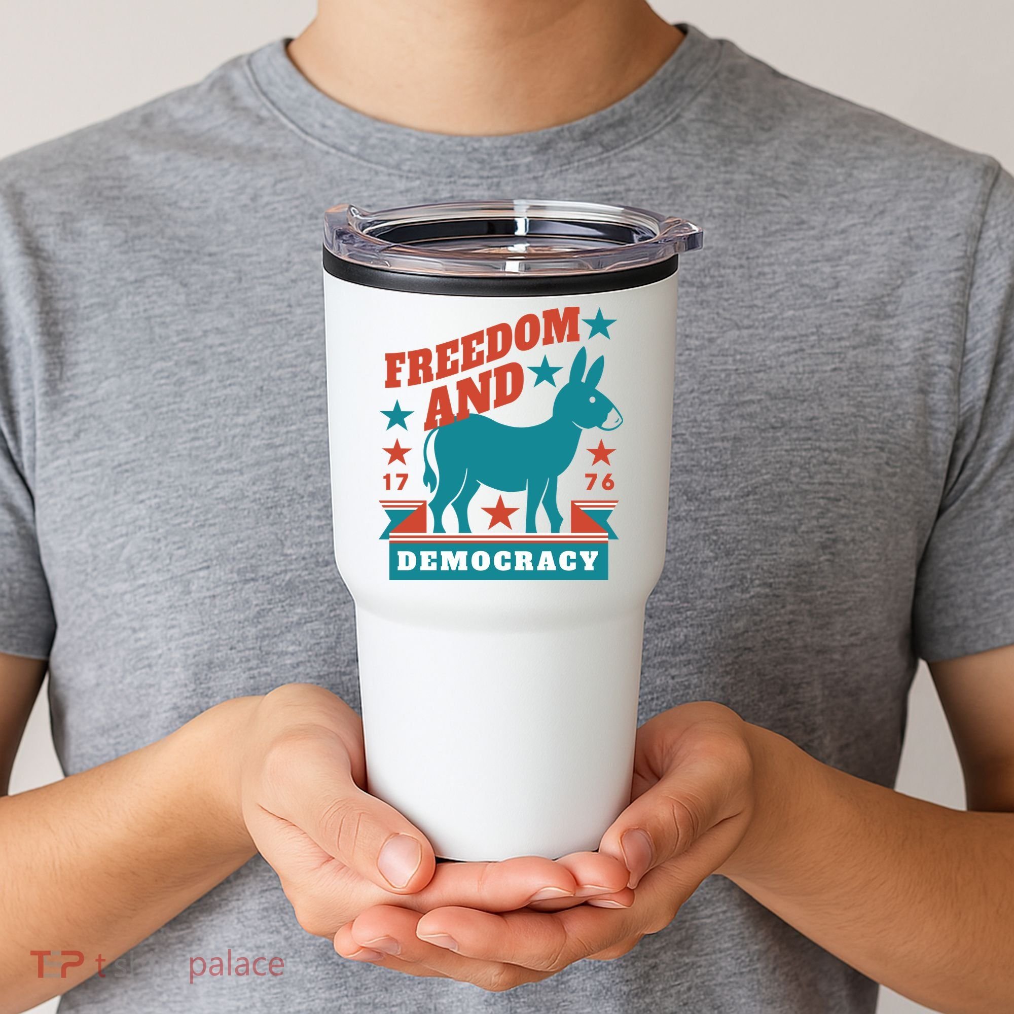 Freedom And Democracy Political Democrat Tumbler