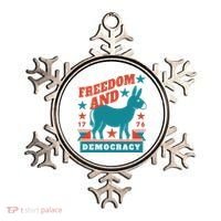 Freedom And Democracy Political Democrat Ornament thumb 0