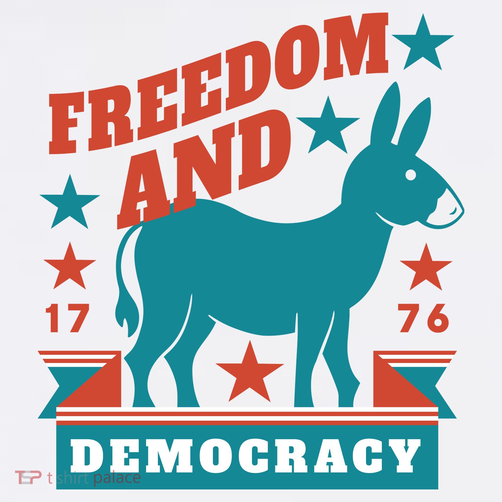 Freedom And Democracy Political Democrat Visor