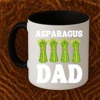 Funny Asparagus Dad Vegetable Fathers' Day Gardener Lover Meaningful Gift Coffee Mug thumb 2