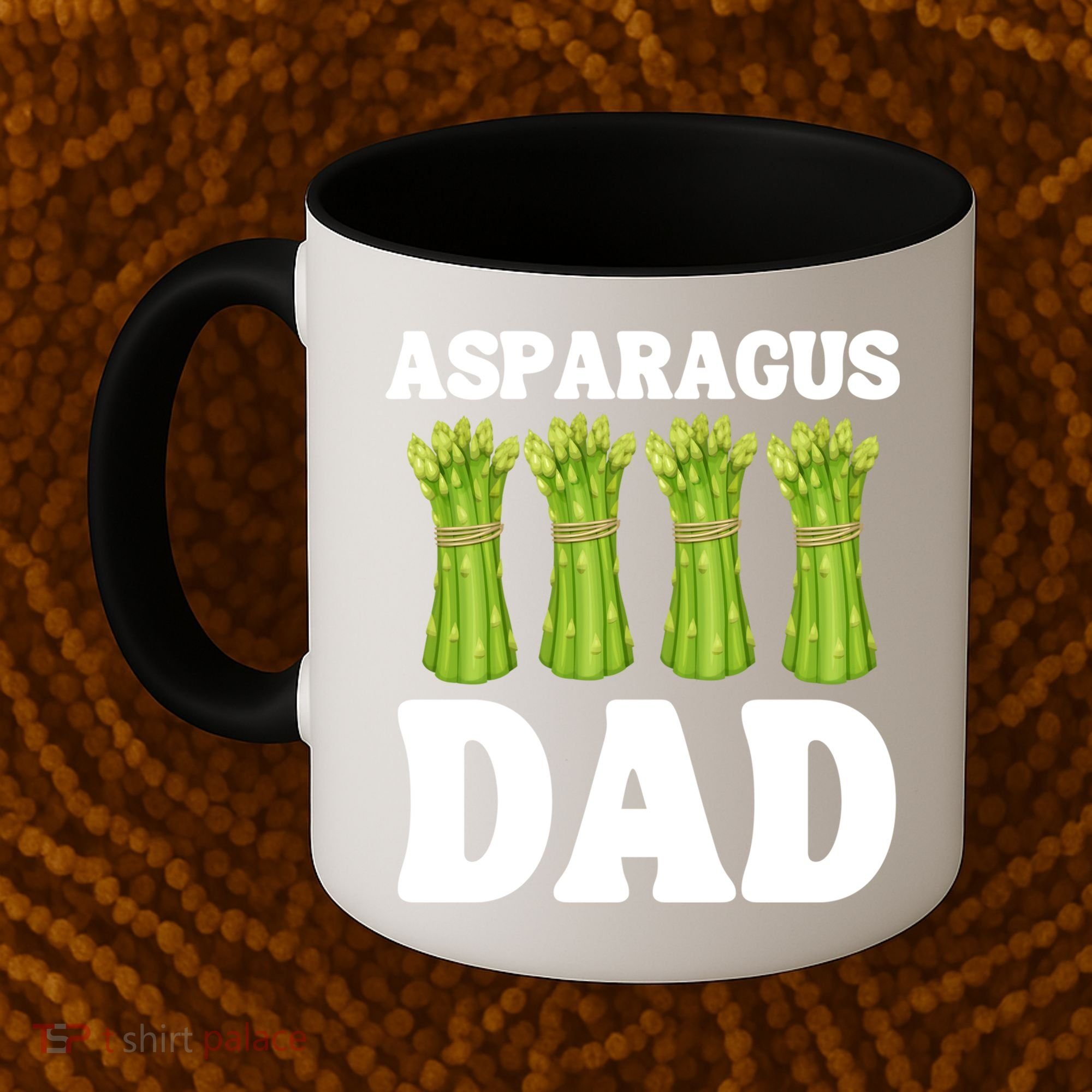 Funny Asparagus Dad Vegetable Fathers' Day Gardener Lover Meaningful Gift Coffee Mug