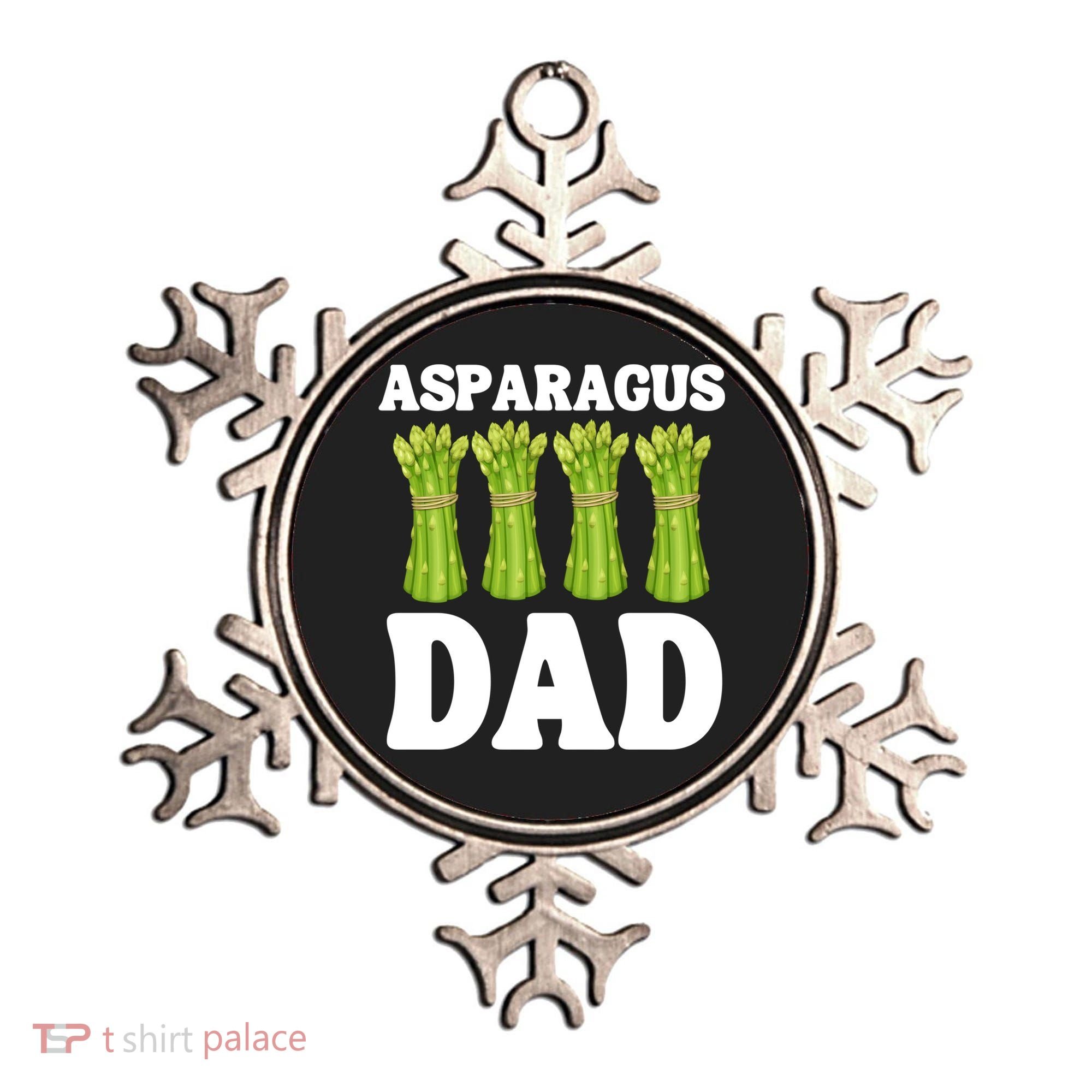 Funny Asparagus Dad Vegetable Fathers' Day Gardener Lover Meaningful Gift Ornament