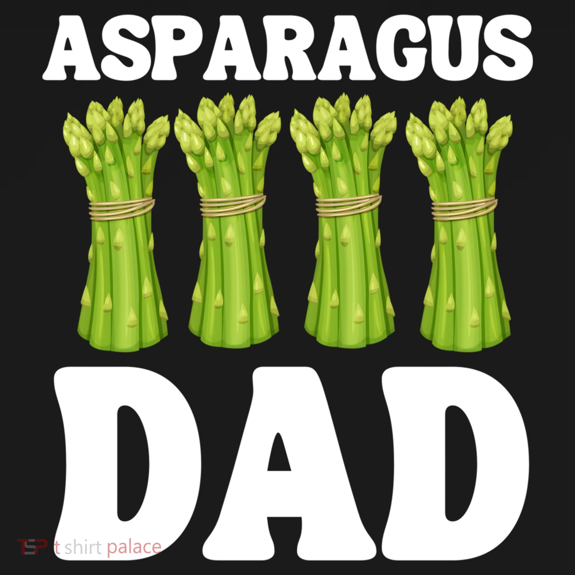 Funny Asparagus Dad Vegetable Fathers' Day Gardener Lover Meaningful Gift Ornament