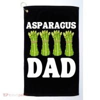 Funny Asparagus Dad Vegetable Fathers' Day Gardener Lover Meaningful Gift Golf Towel thumb 0