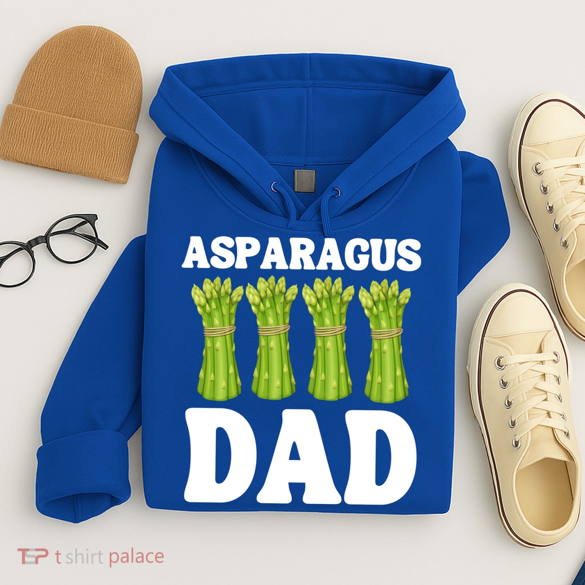 Funny Asparagus Dad Vegetable Fathers' Day Gardener Lover Meaningful Gift Hoodie