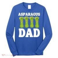Funny Asparagus Dad Vegetable Fathers' Day Gardener Lover Meaningful Gift Long Sleeve Shirt thumb 0