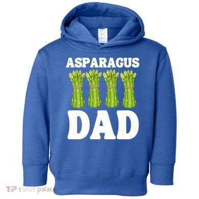 Funny Asparagus Dad Vegetable Fathers' Day Gardener Lover Meaningful Gift Toddler Hoodie