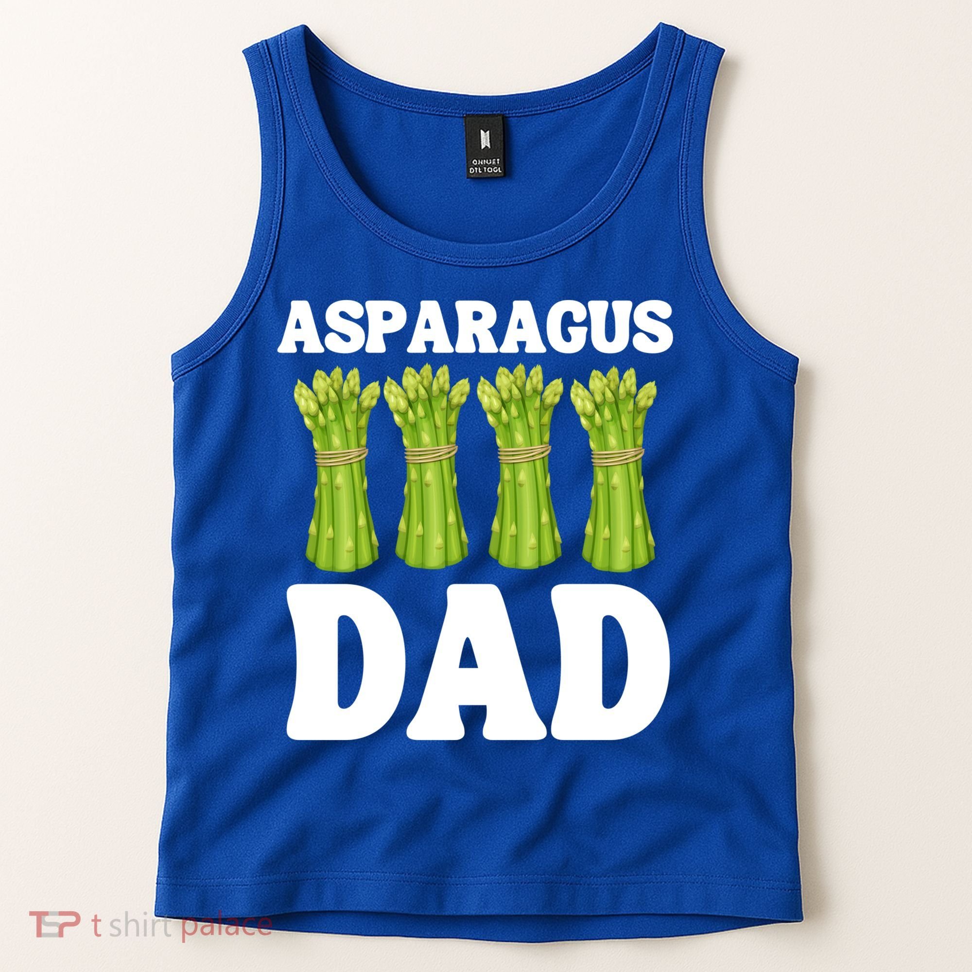 Funny Asparagus Dad Vegetable Fathers' Day Gardener Lover Meaningful Gift Tank Top
