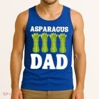 Funny Asparagus Dad Vegetable Fathers' Day Gardener Lover Meaningful Gift Tank Top thumb 3