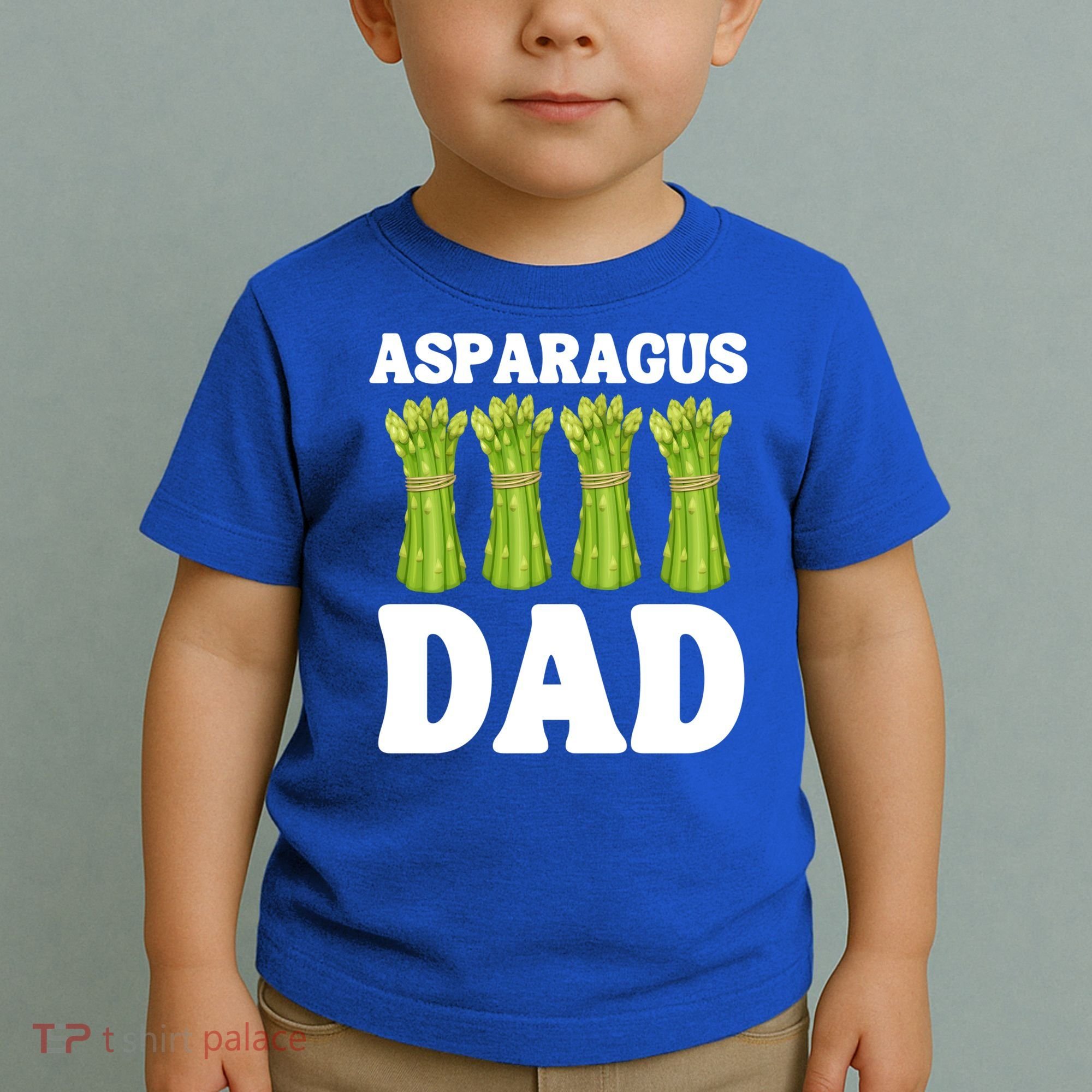 Funny Asparagus Dad Vegetable Fathers' Day Gardener Lover Meaningful Gift Toddler T-Shirt