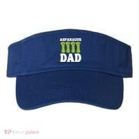 Funny Asparagus Dad Vegetable Fathers' Day Gardener Lover Meaningful Gift Visor thumb 0