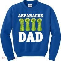 Funny Asparagus Dad Vegetable Fathers' Day Gardener Lover Meaningful Gift Kids Sweatshirt thumb 0