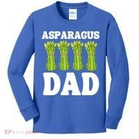 Funny Asparagus Dad Vegetable Fathers' Day Gardener Lover Meaningful Gift Kids Long Sleeve Shirt thumb 0